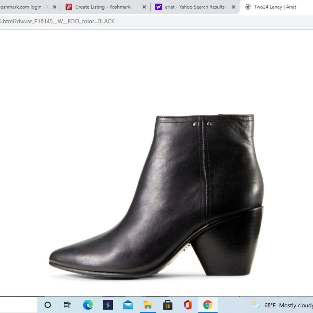 Ariat Women's Black short boot